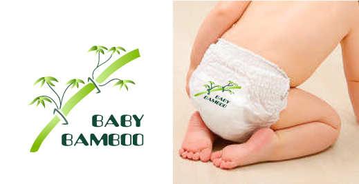 logo pour des couches bébé